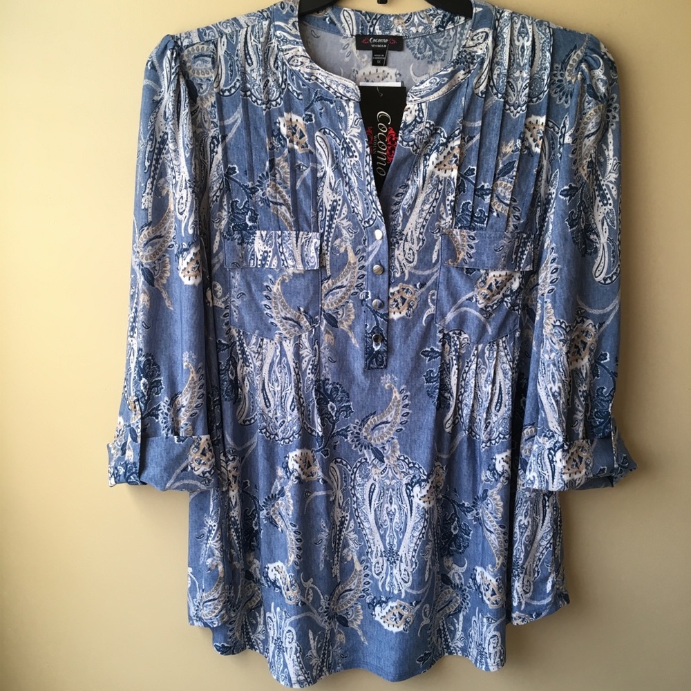 Women’s 1X Blouse top